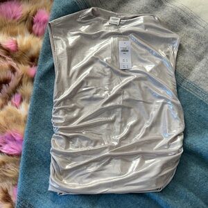 Abercrombie & Fitch Silver Tank Top